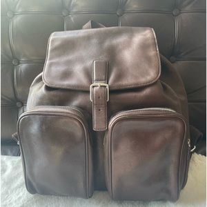 Gorgeous Coach Leather Large Travel Backpack F1S.0577